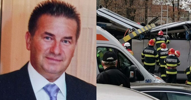 Αυτός είναι ο άντρας που έχασε τη ζωή του στο δυστύχημα με το λεωφορείο στη Ρουμανία