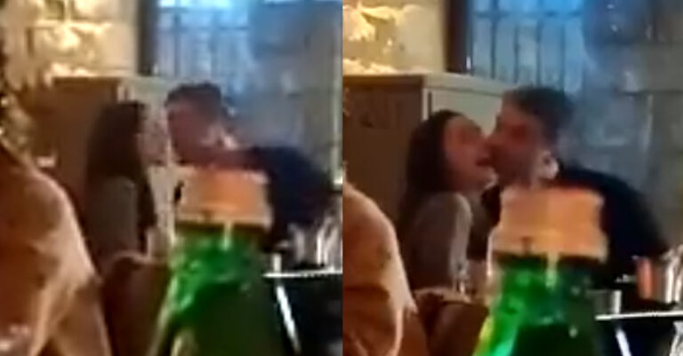 Ασυγκράτητοι: Μπισμπίκης και Βανδή φιλιούνται παθιασμένα στην Αράχωβα μπροστά σε κόσμο