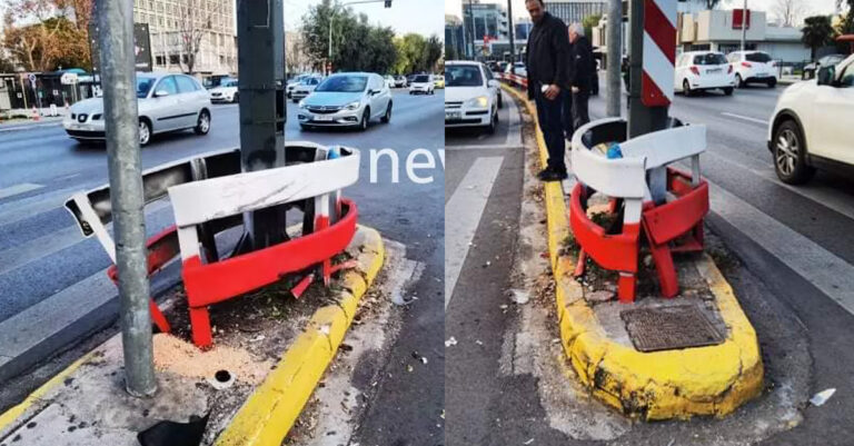Tραγωδία στην Κηφισίας: Δυο νέα παιδιά σκοτώθηκαν σε τροχαίο – «Καρφώθηκαν» σε φανάρι με μηχανή