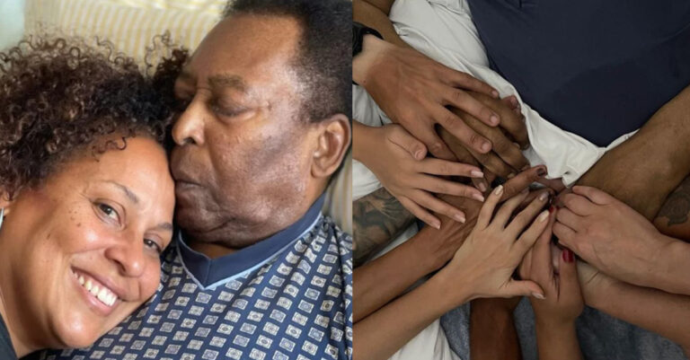 Συγκλονιστική φωτογραφία: H οικογένεια του Πελέ κρατάει το χέρι του λίγο πριν φύγει από τη ζωή