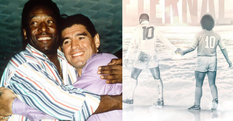 Πελέ: Η ανάρτηση της Νάπολι με Μαραντόνα που συγκίνησε όλο τον πλανήτη