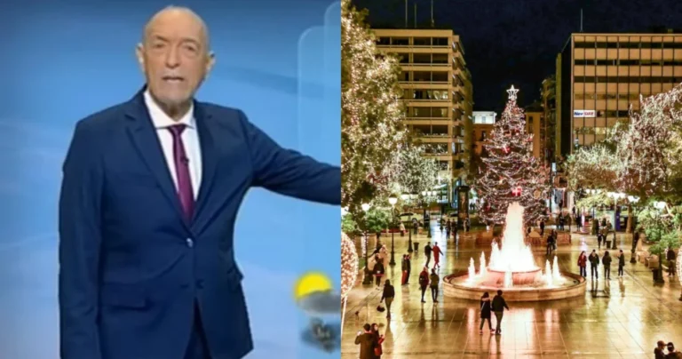 Βάζει τέλος στα σενάρια για θερμά Χριστούγεννα ο Τάσος Αρνιακός: Ψυχρή εισβολή από τη νέα εβδομάδα