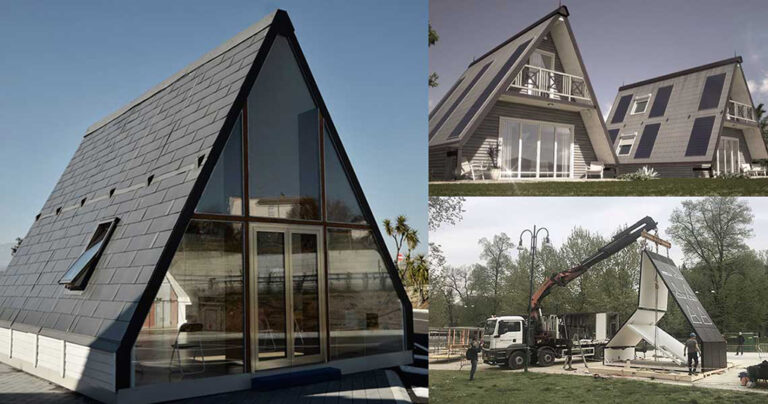 Αυτό το σπίτι χτίζεται σε 6 ώρες και κοστίζει μόλις 27.000 ευρώ