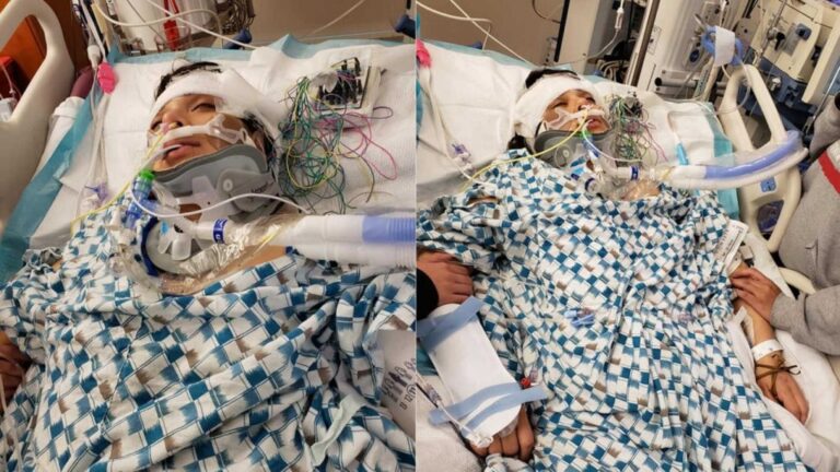 «Αυτή είναι η κόρη μου. Έτσι, της έδειξε ο σύντροφός της την «αγάπη» του»