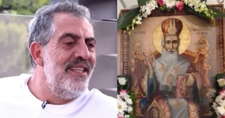 Κούλλης Νικολάου: «Παρακαλούσα γονατιστός τον Άγιο Νεκτάριο να προστατεύσει το παιδί μου. Είδα το παιδί μου να συνέρχεται»