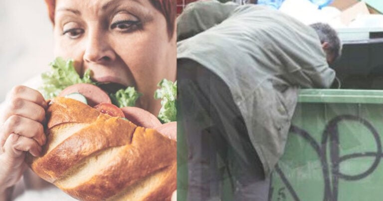 Με εξανάγκαζε να τρώω παχυντικά φαγητά για να μην με κοιτάνε και έφτασα 140 κιλά. Σήμερα τρώει από τους κάδους