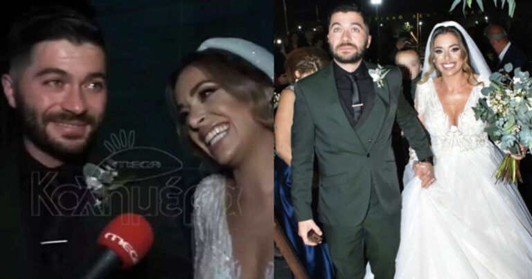 «Με τέτοια σύζυγο πώς να μην συγκινηθώ»: Oι τρυφερές δηλώσεις του Άρη Τσάπη μετά τον γάμο με την Ειρήνη Ξυπνητού