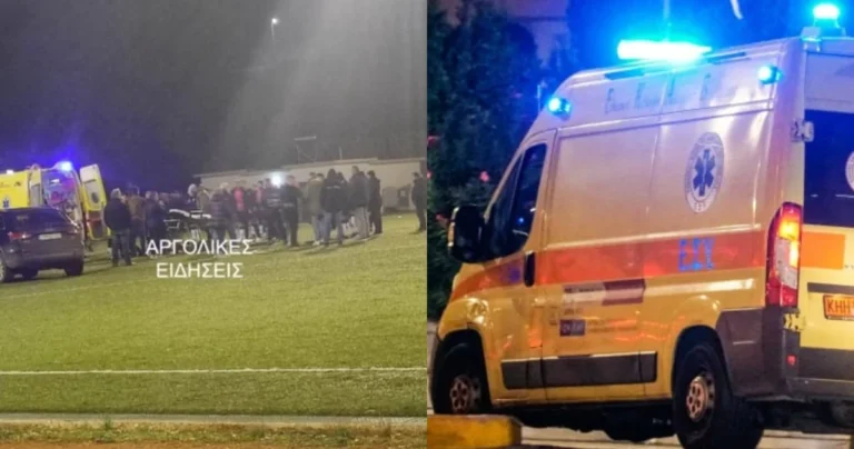 «Πάγωσε» όλο το γήπεδο: Τραγωδία στο Ναύπλιο – Ποδοσφαιριστής κατέρρευσε ξαφνικά & πέθανε την ώρα του αγώνα