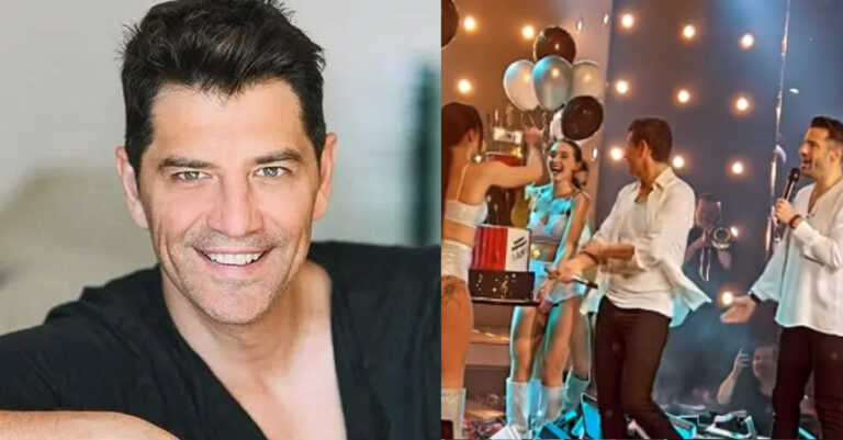 Γενέθλια για τον Ρουβά: Τεράστια τούρτα έκπληξη πάνω στη σκηνή και τραγούδι Χρόνια Πολλά από τον Αργυρό