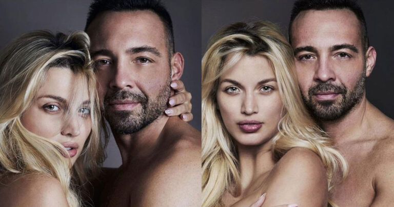 «Το θαύμα της ζωής»: Σπυροπούλου-Σταθωκοστόπουλος φωτογραφήθηκαν χωρίς ρούχα σε συμβολική κίνηση