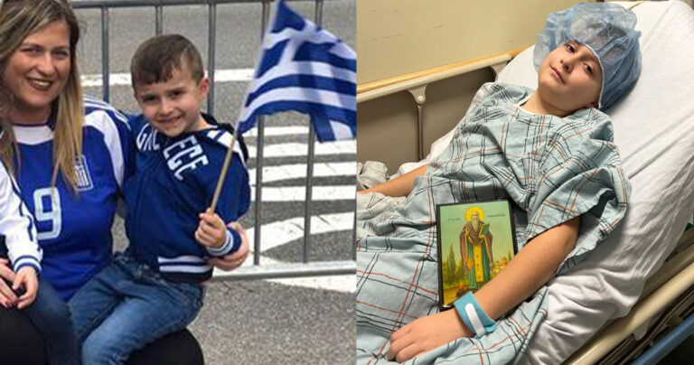Αφαίρεσαν όγκο σε μέγεθος αυγού από το στόμα του 9χρονου Δημήτρη – Αντικατέστησαν σπασμένα μέρη με κόκαλο από το πόδι του