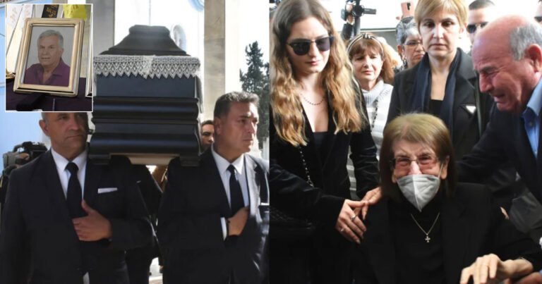 «Αθάνατος»: Δάρκυσε και ο Θεός στην κηδεία του Νίκου Ξανθόπουλο