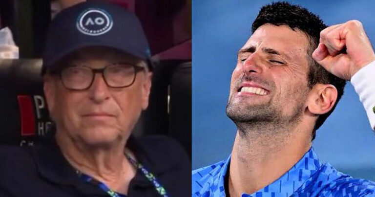 Θεία δίκη: Ο Μπιλ Γκέιτς παρακολούθησε τον ανεμβολίαστο Νόβακ Τζόκοβιτς να κερδίζει τον τελικό