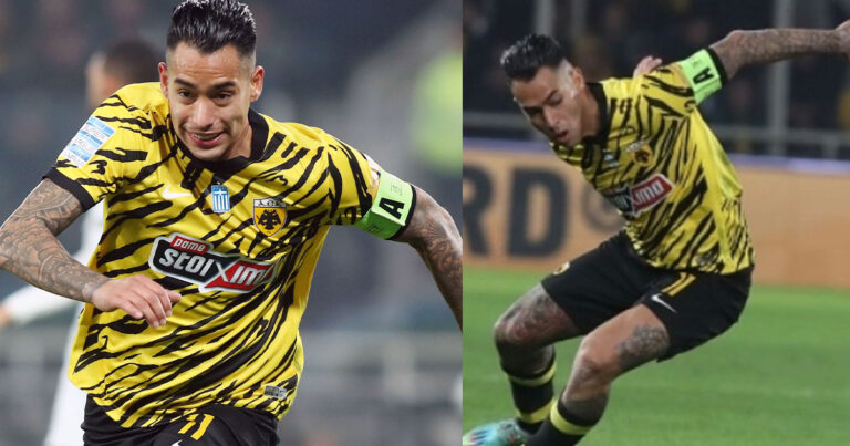 Με το «Α» στο περιβραχιόνιο για τον Άλκη Καμπανό αγωνίστηκε ο Σέρχιο Αραούχο