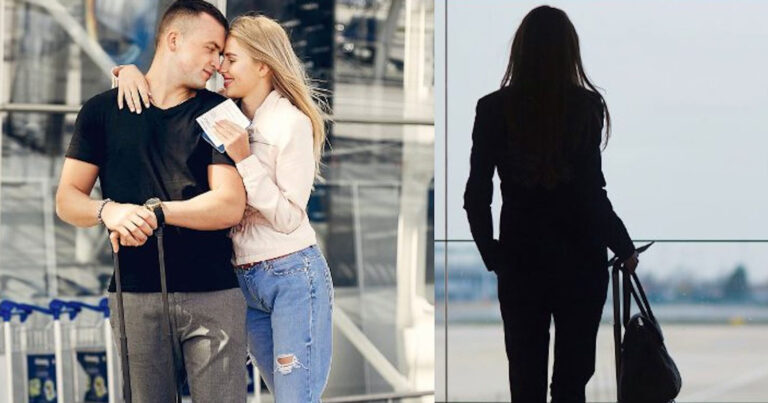 Τον έπιασα στο αεροδρόμιο με τη γυναίκα του να φεύγουν μήνα του μέλιτος. Είχαμε σχέση και δεν ήξερα τίποτα