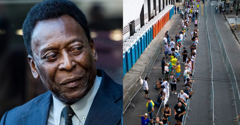 Το τελευταίο αντίο στoν μεγάλο Πελέ: Ξεκίνησε το λαϊκό προσκύνημα με ανοιχτό φέρετρο