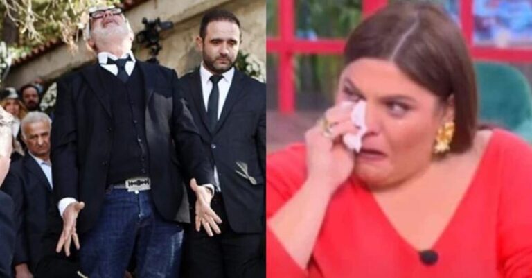 «Ζητώ συγγνώμη»: Κατέρρευσε η Δανάη Μπάρκα με τα πλάνα της κηδεία του υποσμηναγού Τουρούτσικα