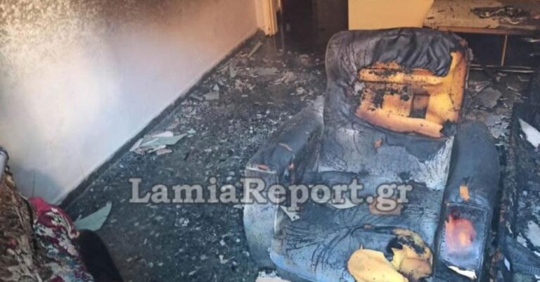 Λαμία: Ο 22χρονος γείτονας έσωσε αγοράκι 1,5 έτους μέσα από φλεγόμενο σπίτι- Έσπασε το τζάμι και όρμησε μέσα