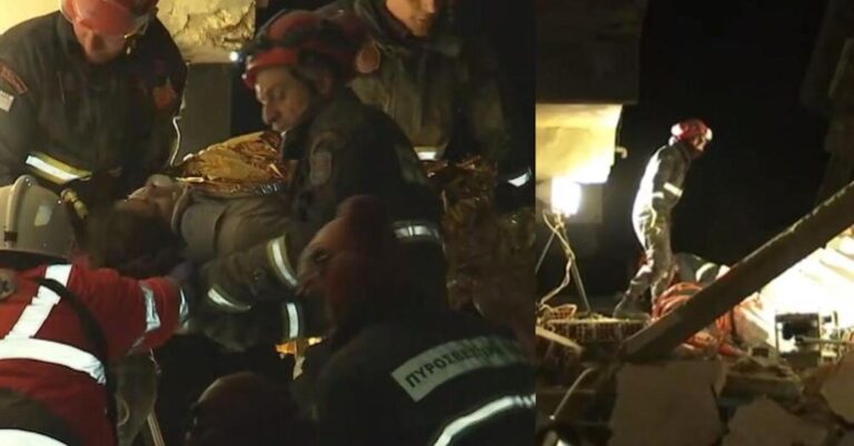 Τουρκία: «Ευχαριστώ» σε σπαστά ελληνικά είπε η νεαρή Αϊρίν στους Έλληνες διασώστες – Είχε γαντζωθεί από το χέρι πυροσβέστη