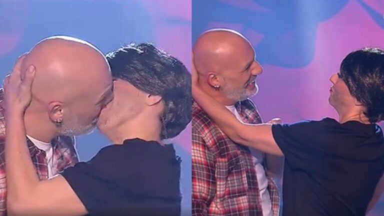 Ματίνα Νικολάου: Χόρεψε ντυμένη Μπισμπίκης και φίλησε τον Νίκο Μουτσινά στο στόμα