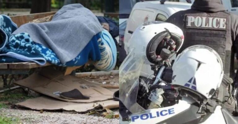 Αστυνομικός έδωσε φαγητό σε άστεγο: O ταλαιπωρημένος άνδρας ζήτησε να μείνει στο Τμήμα για να προσευχηθεί για τη ΔΙΑΣ