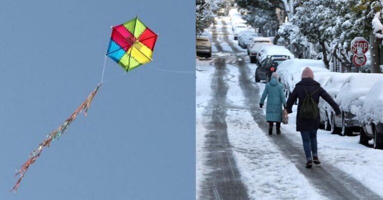 Δεν θα πετάξουμε χαρταετό την Καθαρά Δευτέρα: Αλλάζει ο καιρός με χιόνια, βροχές και πτώση της θερμοκρασίας