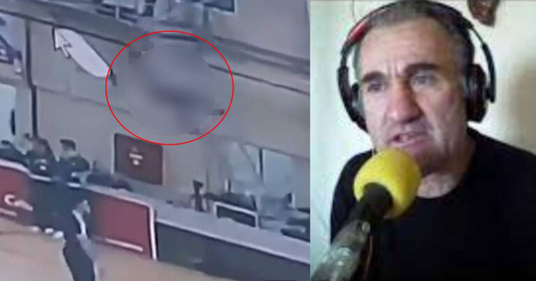 «Είχε άγιο»: Δημοσιογράφος έπεσε από ύψος 3 μέτρων ενώ έκανε  μετάδοση αγώνα