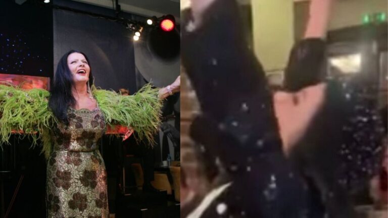 Έκανε το μαγαζί ώπα: Η Ζωζώ Σαπουντζάκη στα 89 της πήρε το μικρόφωνο και απογείωσε το κέφι σε ταβέρνα στην Πλάκα