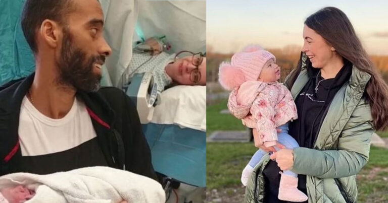 Γέννησε νωρίτερα για να προλάβει ο καρκινοπαθής σύντροφός της να αγκαλιάσει την κόρη τους – μετά ακολούθησε o γολγοθάς της