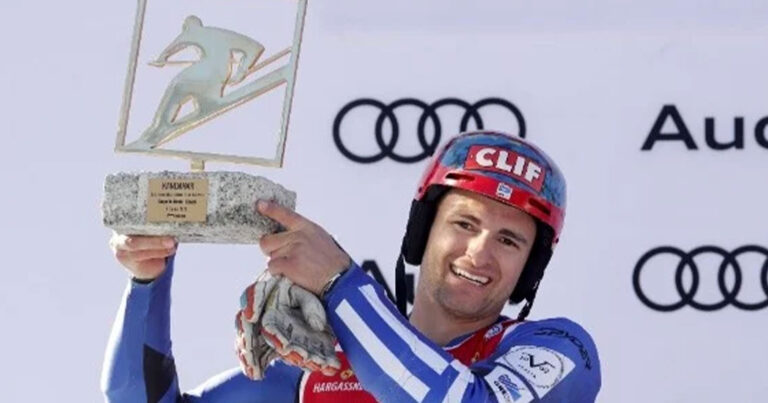 Ιστορικό πρώτο μετάλλιο για την Ελλάδα στο Παγκόσμιο Κύπελλο αλπικού σκι από τον Αλέξανδρο Γκίνη