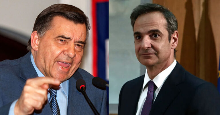 Καρατζαφέρης: «Δεν βλέπω κάποιον άλλον αυτή την στιγμή που να μπορεί να κάνει την Ελλάδα να ανέβει, εκτός από τον Μητσοτάκη»