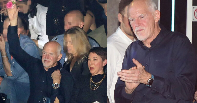 Λεφτά υπάρχουν: Στα μπουζούκια με τη σύντροφό του ο Γιώργος Παπανδρέου