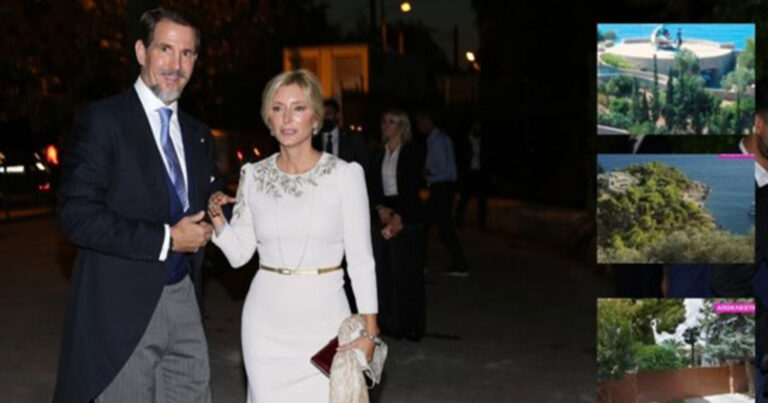 Παύλος – Μαρί Σαντάλ: Αυτό το «παλάτι» θέλουν να αγοράσουν στις Σπέτσες – Τη βίλα Κουτσολιούτσου αξίας 15 εκατ. ευρώ