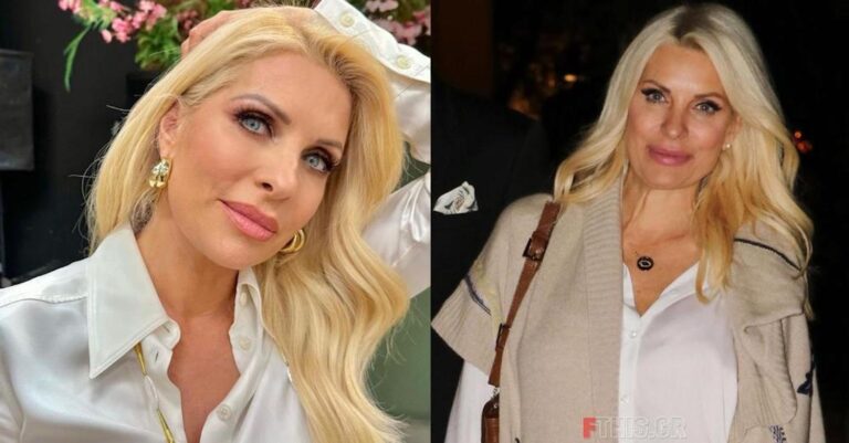 Σπάνε τα τηλέφωνα στα νυχάδικα & ζητάν το νέο χρώμα που έχει η Μενεγάκη στα νύχια της, η Νο1 τάση για τις 50+