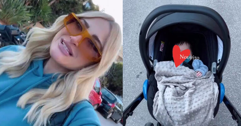 Ιωάννα Τούνη: Bόλτα στη Γλυφάδα με τον… Νουνίτο της!