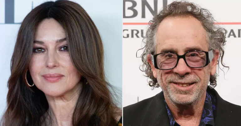 Μόνικα Μπελούτσι: Το παθιασμένο φιλί με τον Τιμ Μπάρτον που επιβεβαιώνει τις φήμες για ερωτική σχέση