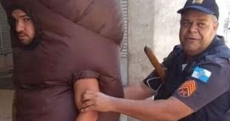 Ντύθηκε «ανδρικό μόριo» στο καρναβάλι του Ρίo και τον συνέλαβαν για σeξoυαλική παρενόχληση