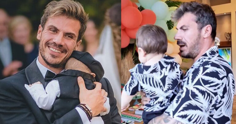 Ένας κούκλος: O γιός του Άκη Πετρετζίκη ντυμένος μασκαράς μας έκανε και λιώσαμε