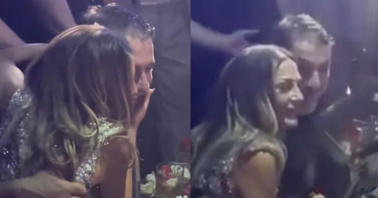 Αθεράπευτα ερωτευμένοι: Βανδή και Μπισμπίκης ερωτοτροπούν κάτω από τη πίστα