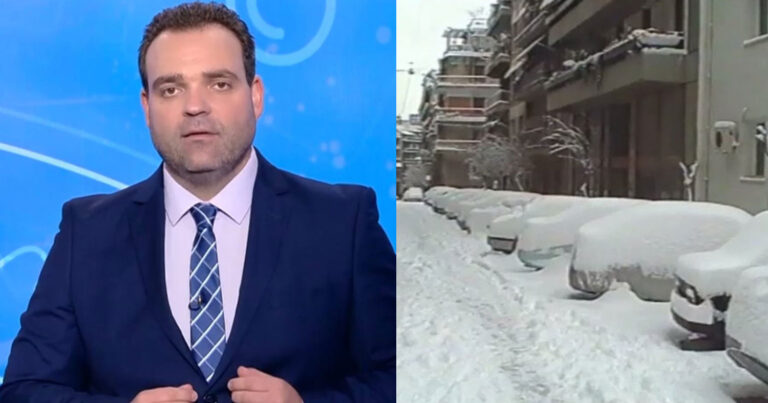 Μαρουσάκης: Προειδοποίηση για χιόνια «όπως το 2002»