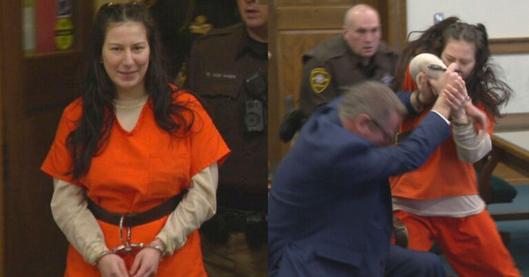 Γυναίκα που αποκεφάλισε τον εραστή της επιτέθηκε στον δικηγόρο της μέσα στο δικαστήριο