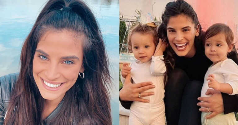 «Έκραξαν» την Χρίστινα Μπόμπα γιατί έβαλε τα δίδυμα της στον ιμάντα αποσκευών