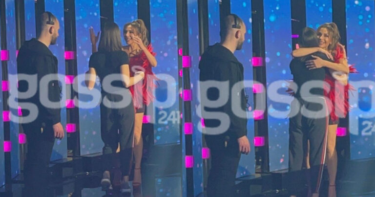 J2US: Τα «έχασε» η Βανδή όταν είδε ξαφνικά την κόρη της! Καρέ καρέ η στιγμή στα παρασκήνια