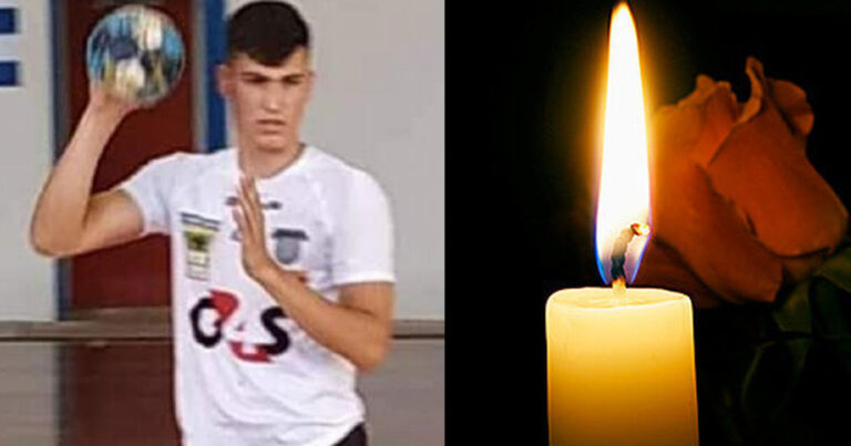 Νεκρός ο 19χρονος αθλητής του χάντμπολ, Τάσος Ξεκουκουλωτάκης