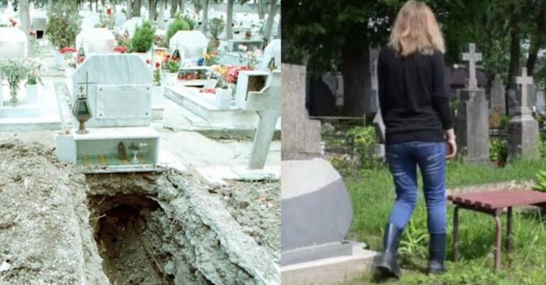 Θρίλερ σε νεκροταφείο: Γυναίκα – φάντασμα έκανε εκταφή νεκρού, πήρε μέσα από τον τάφο ένα πράγμα κι εξαφανίστηκε