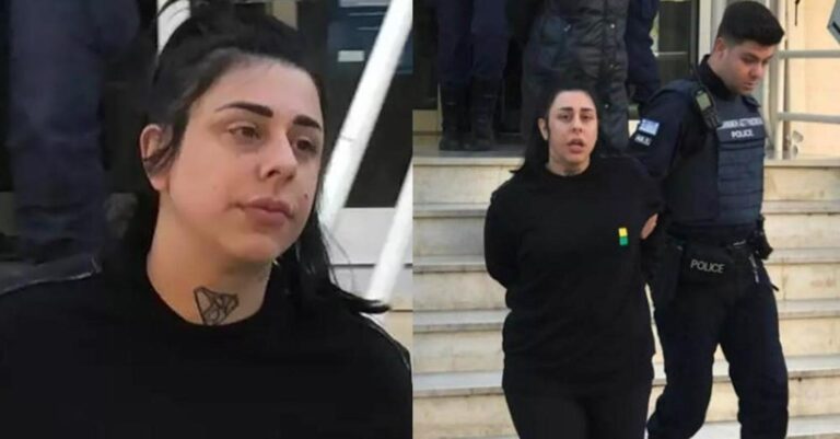 «Τι με κρατάς λες και είμαι ο Πάσσαρης»: Διέρρευσαν οι πρώτες φώτο της Σούπερ Κικής με χειροπέδες, μετά την σύλληψή της