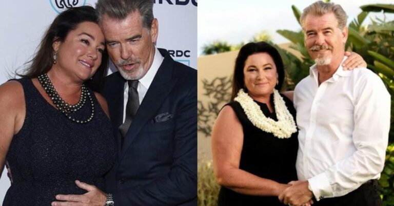 O Πιρς Μπρόσναν απαντά στα κακά σχόλια για το σώμα της γυναίκας του: «Αγαπώ κάθε καμπύλη της. Είναι η πιο όμορφη γυναίκα στα μάτια μου»