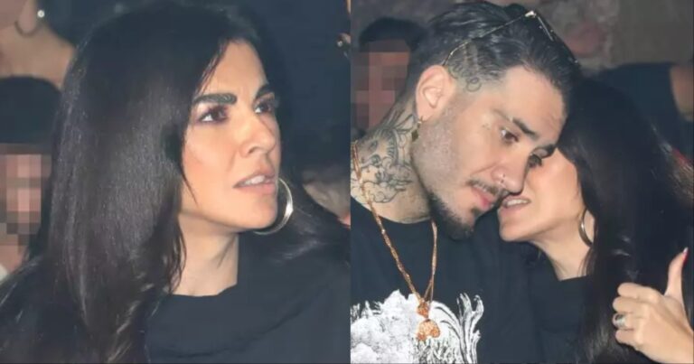 Όλο το βράδυ έκανε 1 πράγμα: Χαμός με τη Μαρία Σολωμού, βγήκε ντυμένη στα μαύρα, με άλλο μαλλί κι όλοι την χάζευαν