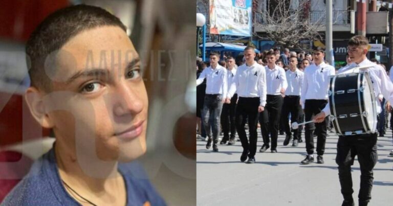 «Κάποιο παιδί δεν ήρθε στην παρέλαση»: Κανείς δεν ξεχνά τον 15χρονο Παναγιώτη, με μαύρες κορδέλες οι συμμαθητές του