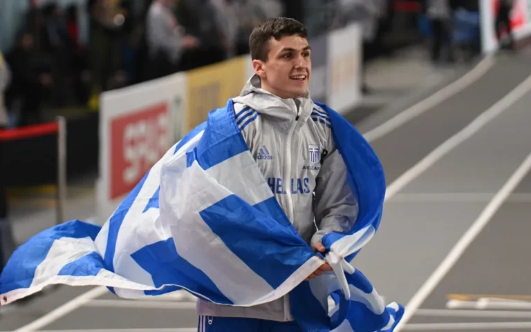 Δεύτερος στην Ευρώπη στο τριπλούν ο Ανδρικόπουλος – «Πέταξε» στα 16.58μ. στο Ευρωπαϊκό πρωτάθλημα κλειστού στίβου στην Τουρκία